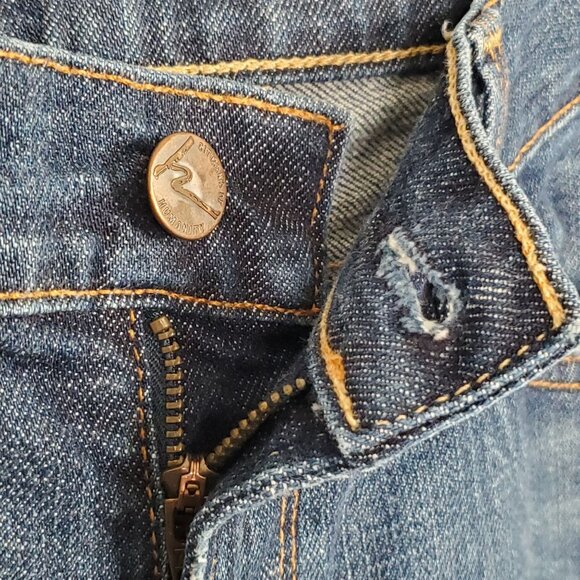 Citizens Of Humanity Womens Sz 29 Jeans Kelly #003 Low Waist Denim Cropped Blue - Picture 6 of 11